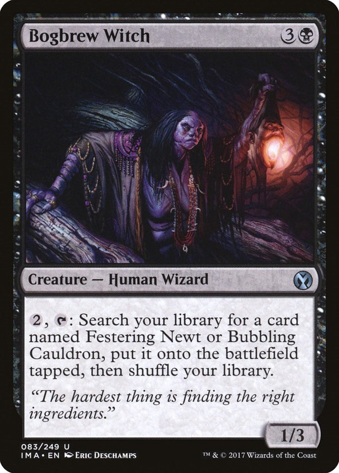 Image for Bogbrew Witch (Iconic Masters) (83) - Magic: The Gathering