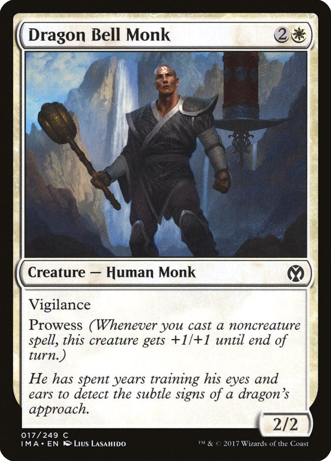 Image for Dragon Bell Monk (Iconic Masters) (17) - Magic: The Gathering