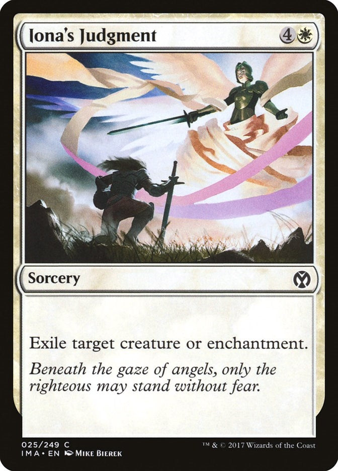 Image for Iona's Judgment (Iconic Masters) (25) - Magic: The Gathering