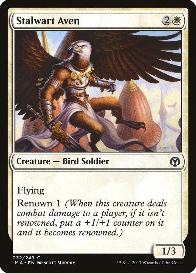 Image for Stalwart Aven (Iconic Masters) (32) - Magic: The Gathering