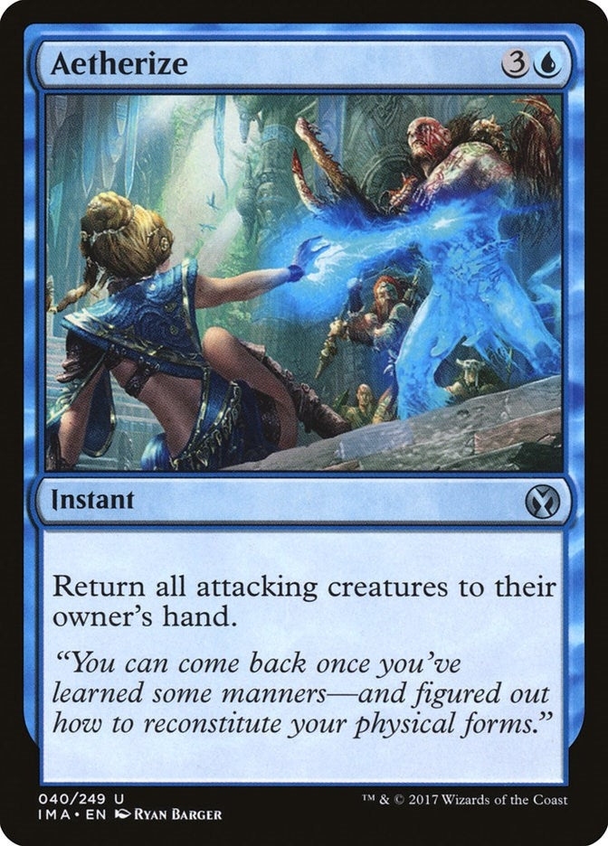 Image for Aetherize (Iconic Masters) (40) - Magic: The Gathering