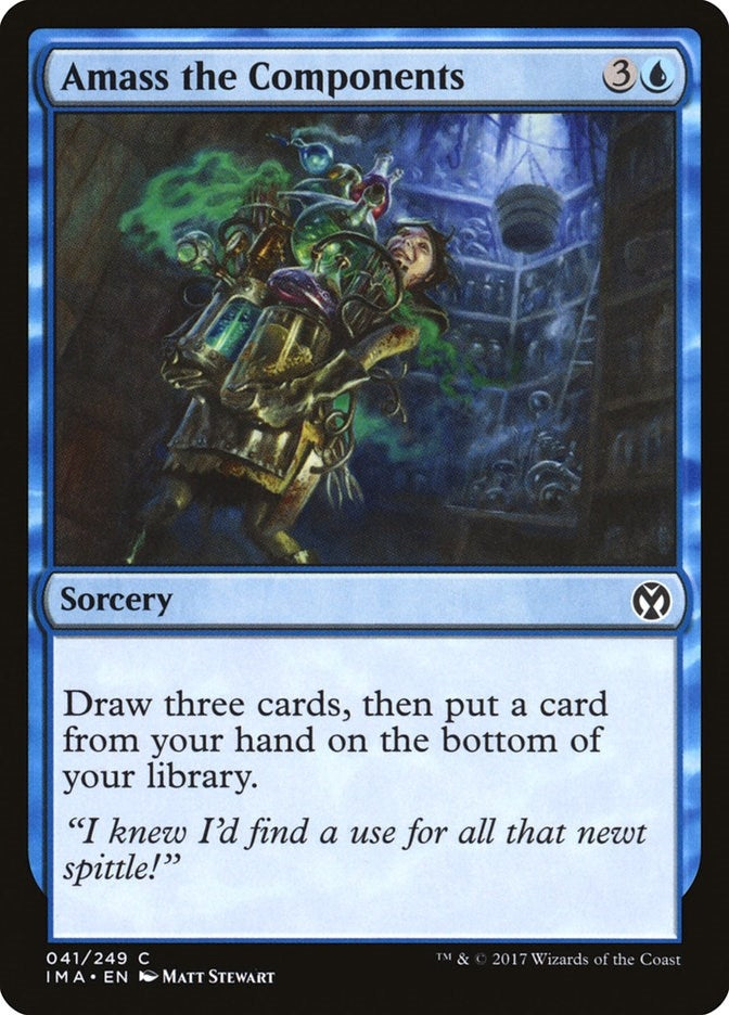 Image for Amass the Components (Iconic Masters) (41) - Magic: The Gathering