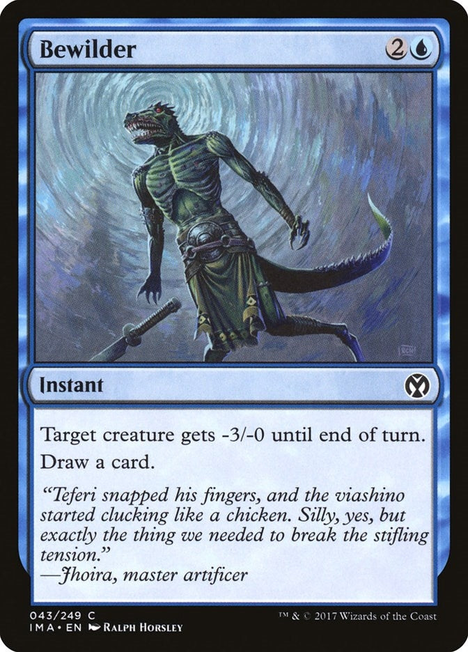 Image for Bewilder (Iconic Masters) (43) - Magic: The Gathering