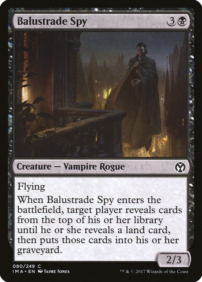 Image for Balustrade Spy (Iconic Masters) (80) - Magic: The Gathering