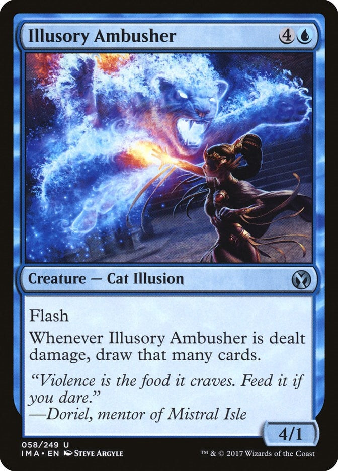 Image for Illusory Ambusher (Iconic Masters) (58) - Magic: The Gathering