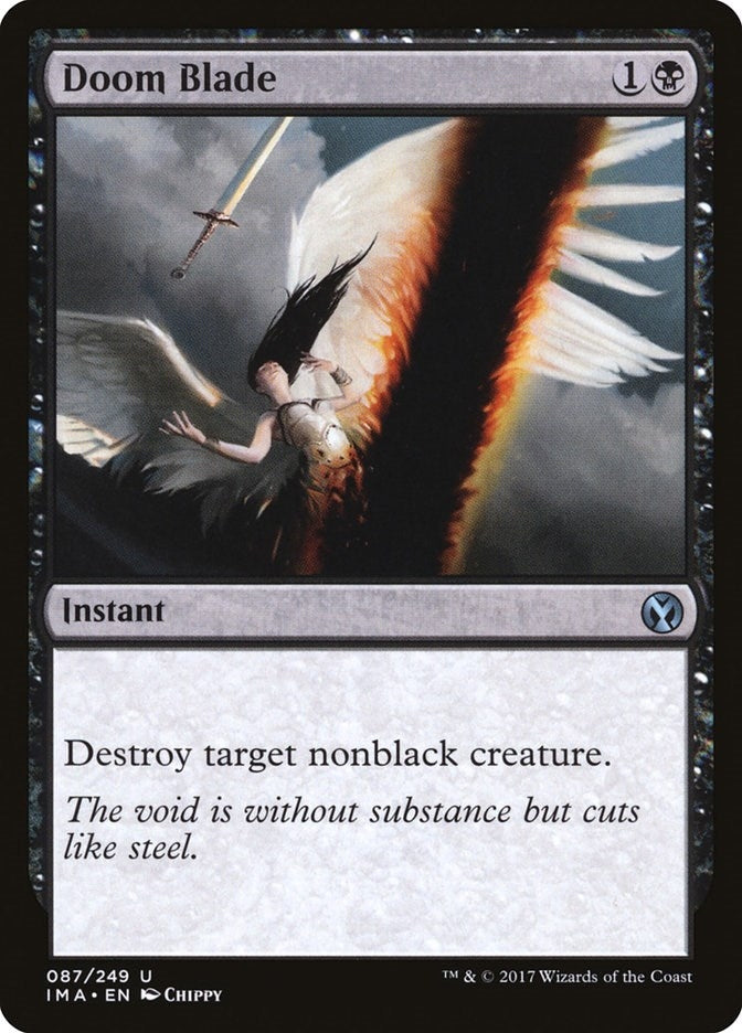 Image for Doom Blade (Iconic Masters) (87) - Magic: The Gathering