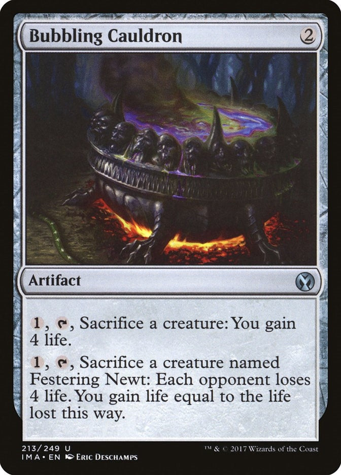 Image for Bubbling Cauldron (Iconic Masters) (213) - Magic: The Gathering