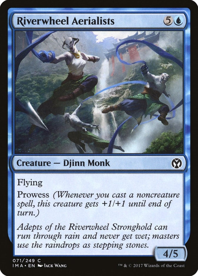 Image for Riverwheel Aerialists (Iconic Masters) (71) - Magic: The Gathering