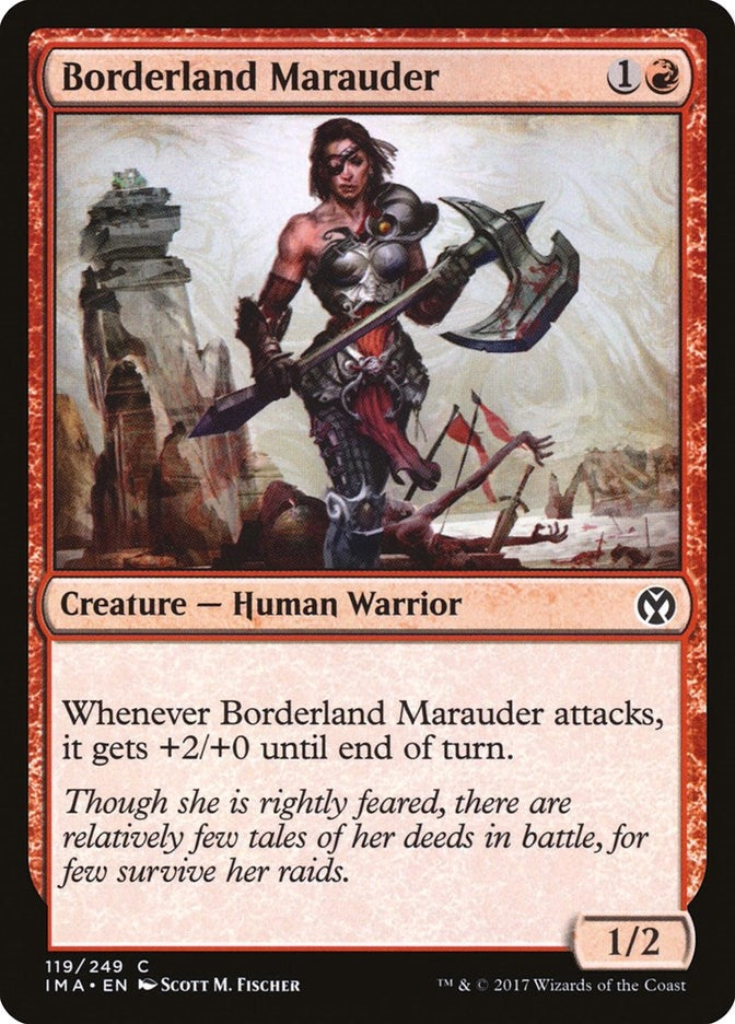 Image for Borderland Marauder (Iconic Masters) (119) - Magic: The Gathering