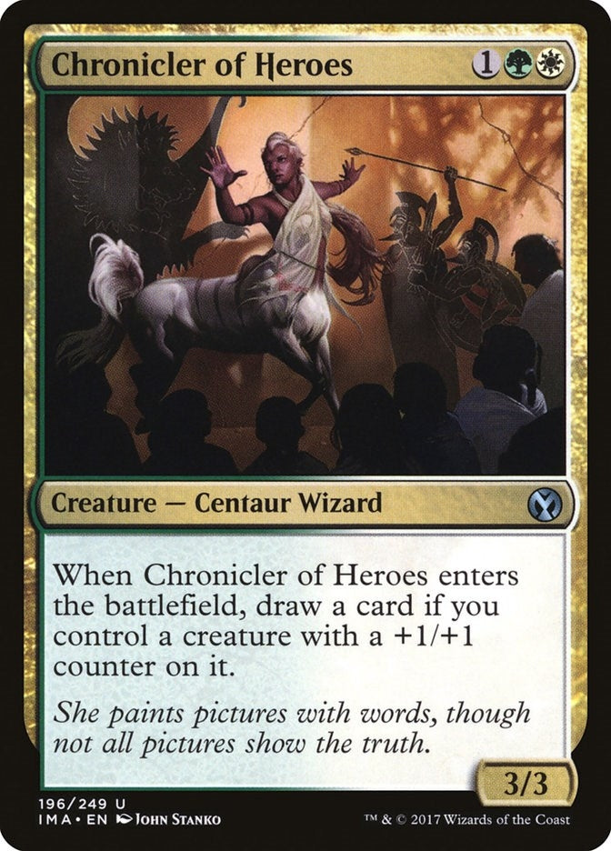 Image for Chronicler of Heroes (Iconic Masters) (196) - Magic: The Gathering