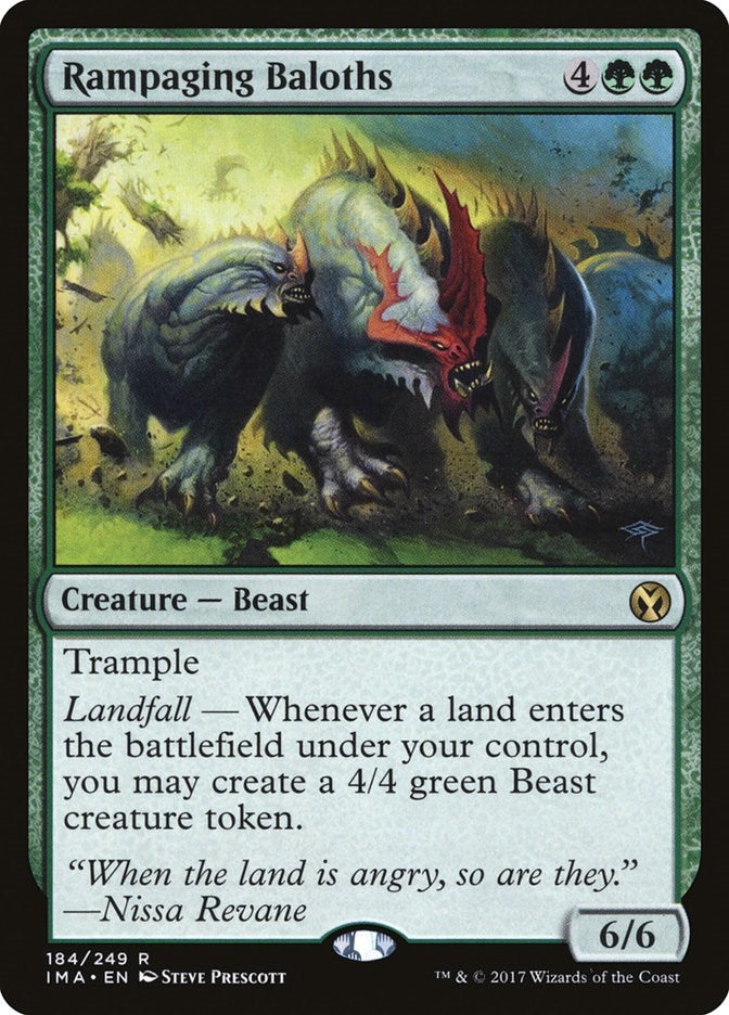 Image for Rampaging Baloths (Iconic Masters) (184) - Magic: The Gathering