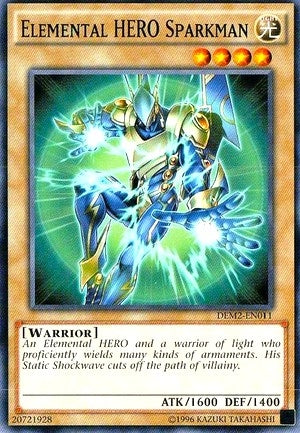 Image for Elemental HERO Sparkman (Demo Deck 2015) (DEM2-EN011) - YuGiOh