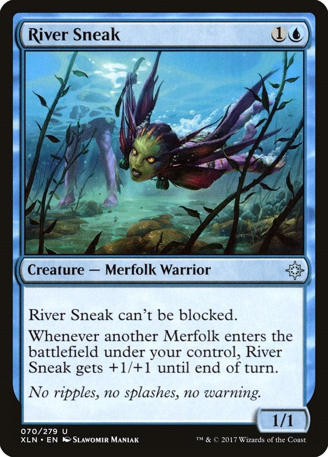 Image for River Sneak (Ixalan) (70) - Magic: The Gathering