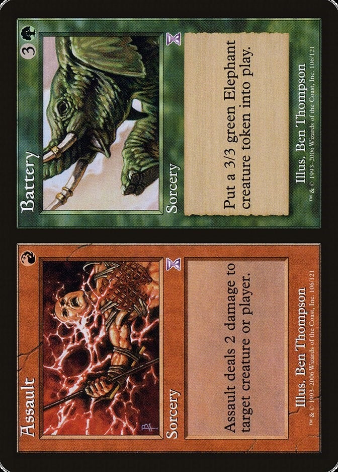 Image for Assault // Battery (Timeshifted) (106) - Magic: The Gathering