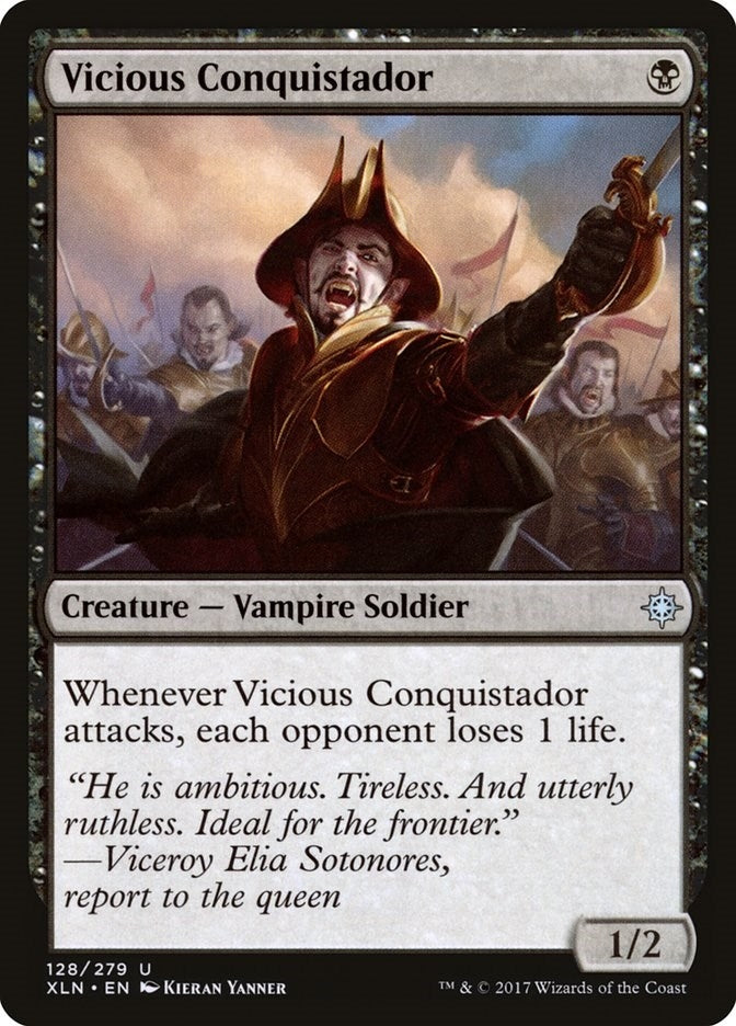 Image for Vicious Conquistador (Ixalan) (128) - Magic: The Gathering