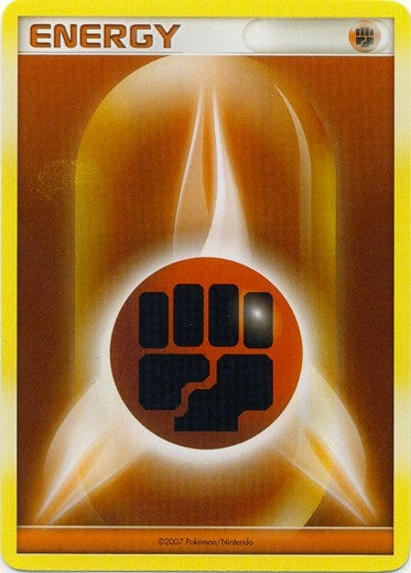 Image for Fighting Energy (2007 Unnumbered D/P Style Non-Holo) (League & Championship Cards) - Pokemon
