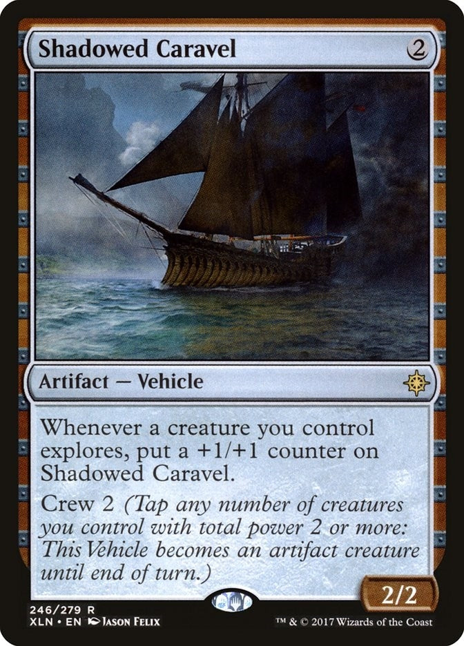 Image for Shadowed Caravel (Ixalan) (246) - Magic: The Gathering