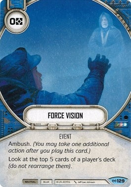 Image for Force Vision (Empire at War) (129) - Star Wars: Destiny