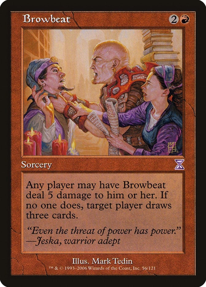 Image for Browbeat (Timeshifted) (56) - Magic: The Gathering