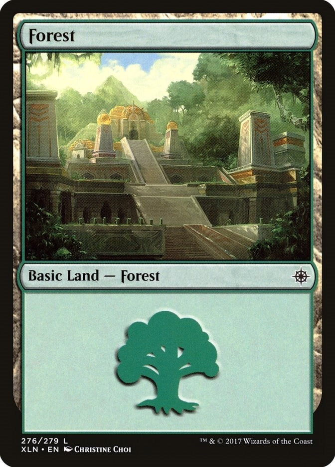 Image for Forest (276) (Ixalan) (276) - Magic: The Gathering