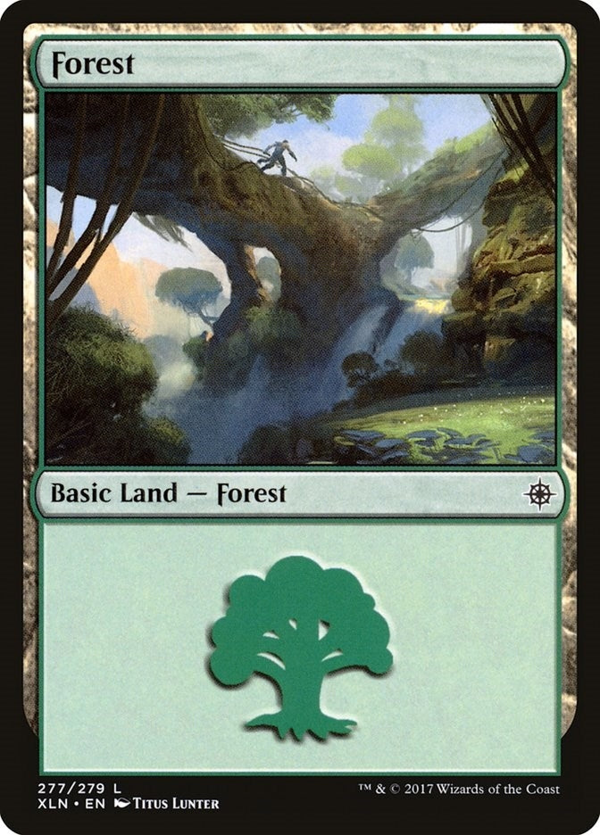 Image for Forest (277) (Ixalan) (277) - Magic: The Gathering
