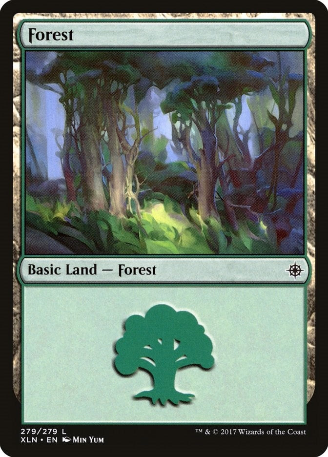Image for Forest (279) (Ixalan) (279) - Magic: The Gathering