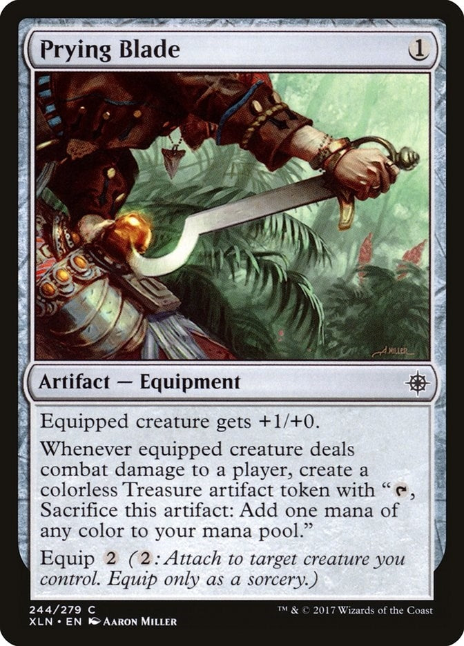 Image for Prying Blade (Ixalan) (244) - Magic: The Gathering