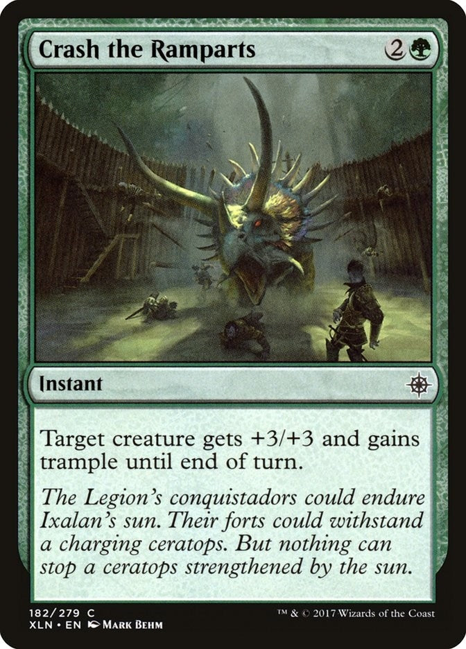 Image for Crash the Ramparts (Ixalan) (182) - Magic: The Gathering