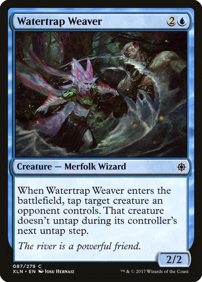 Image for Watertrap Weaver (Ixalan) (87) - Magic: The Gathering