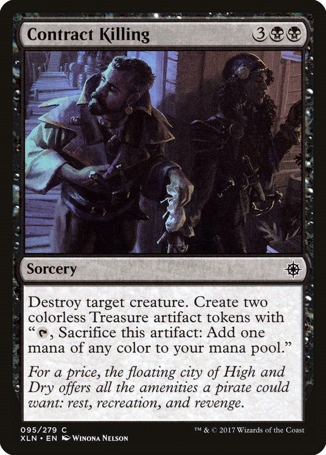 Image for Contract Killing (Ixalan) (95) - Magic: The Gathering