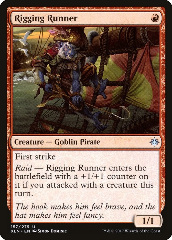 Image for Rigging Runner (Ixalan) (157) - Magic: The Gathering