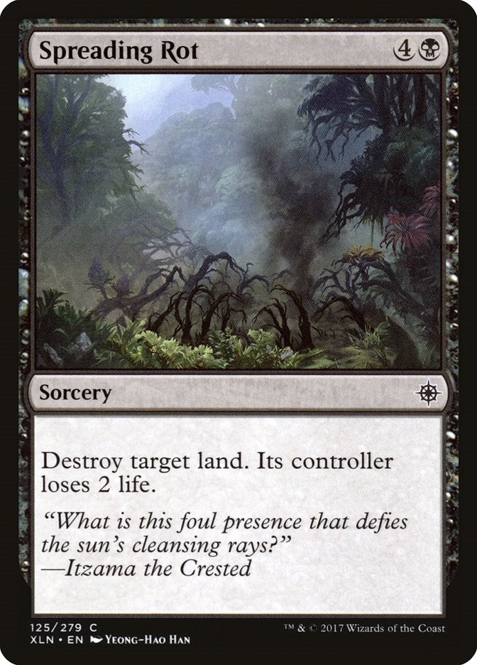 Image for Spreading Rot (Ixalan) (125) - Magic: The Gathering