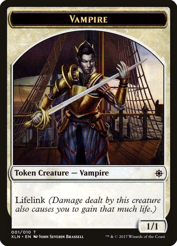 Image for Vampire Token (Ixalan) (1) - Magic: The Gathering