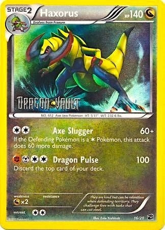 Image for Haxorus - 16/20 (Dragon Vault) (Blister Exclusives) (016/020) - Pokemon