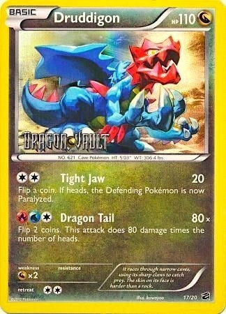 Image for Druddigon - 17/20 (Dragon Vault) (Blister Exclusives) (017/020) - Pokemon