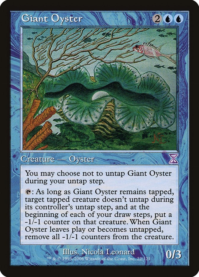 Image for Giant Oyster (Timeshifted) (22) - Magic: The Gathering