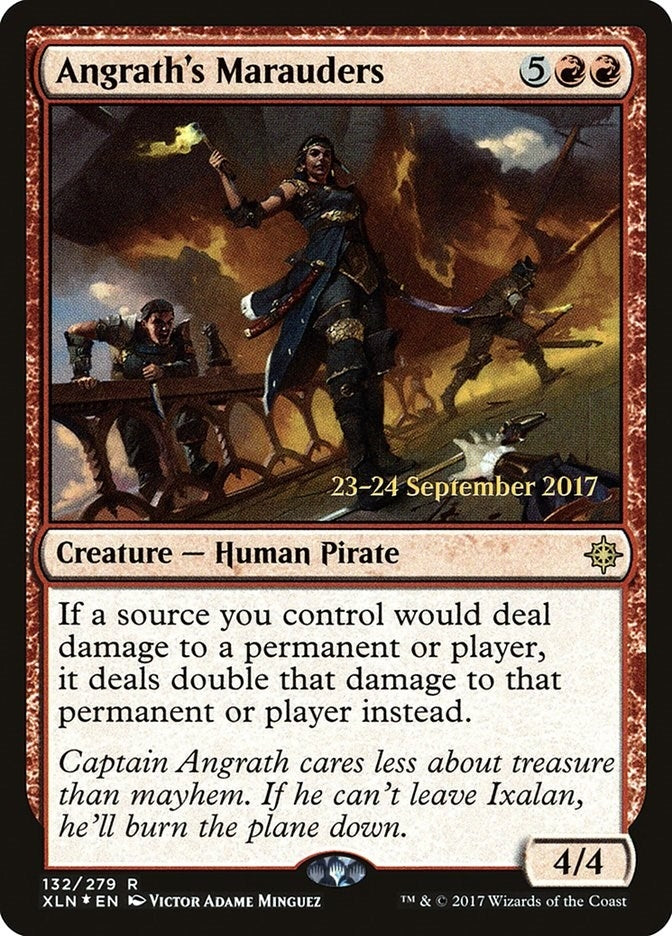 Image for Angrath's Marauders (Prerelease Cards) (132) - Magic: The Gathering