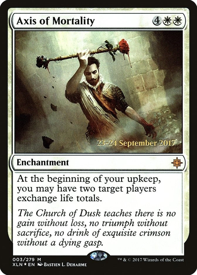 Image for Axis of Mortality (Prerelease Cards) (3) - Magic: The Gathering