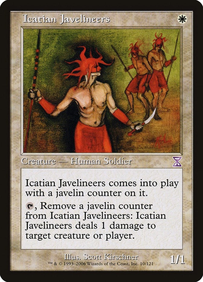Image for Icatian Javelineers (Timeshifted) (10) - Magic: The Gathering