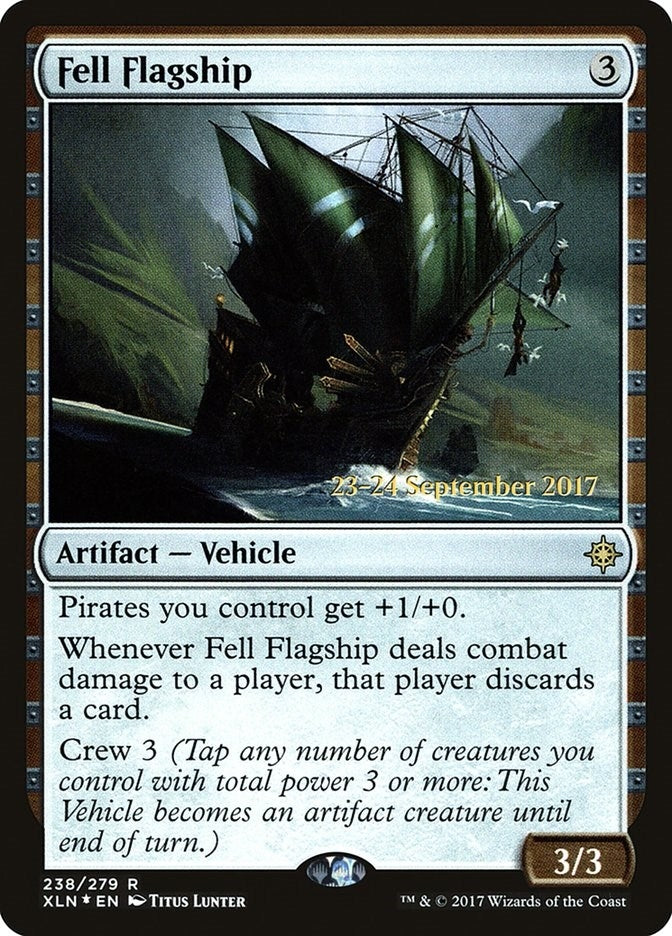 Image for Fell Flagship (Prerelease Cards) (238) - Magic: The Gathering