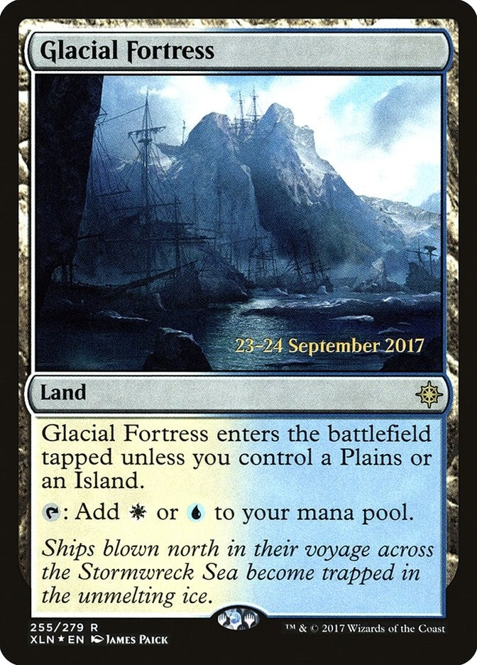 Image for Glacial Fortress (Prerelease Cards) (255) - Magic: The Gathering