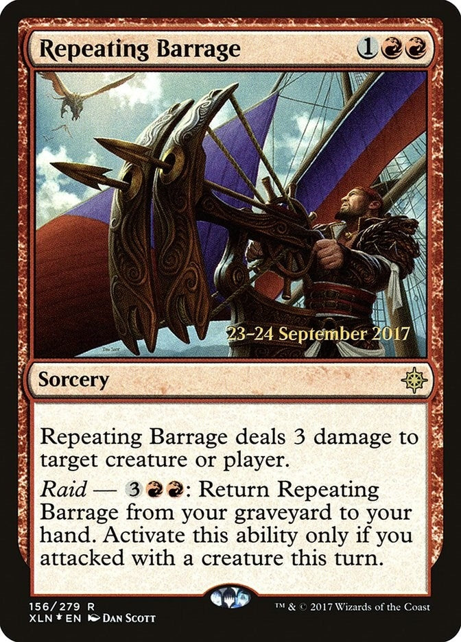 Image for Repeating Barrage (Prerelease Cards) (156) - Magic: The Gathering