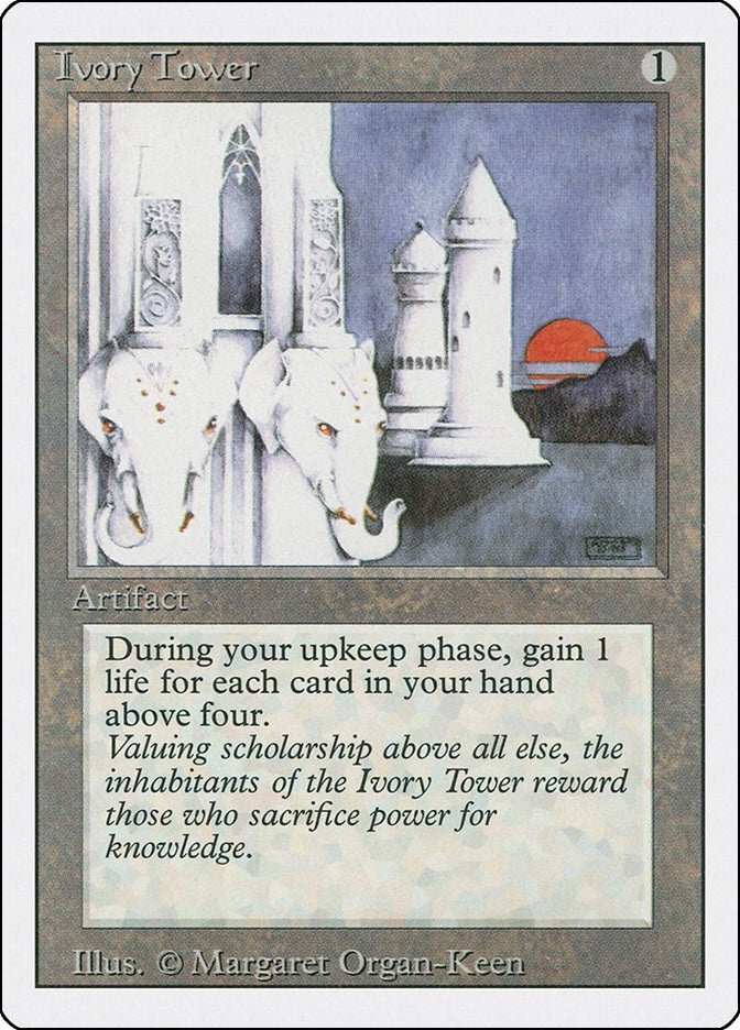 Image for Ivory Tower (Revised Edition) - Magic: The Gathering