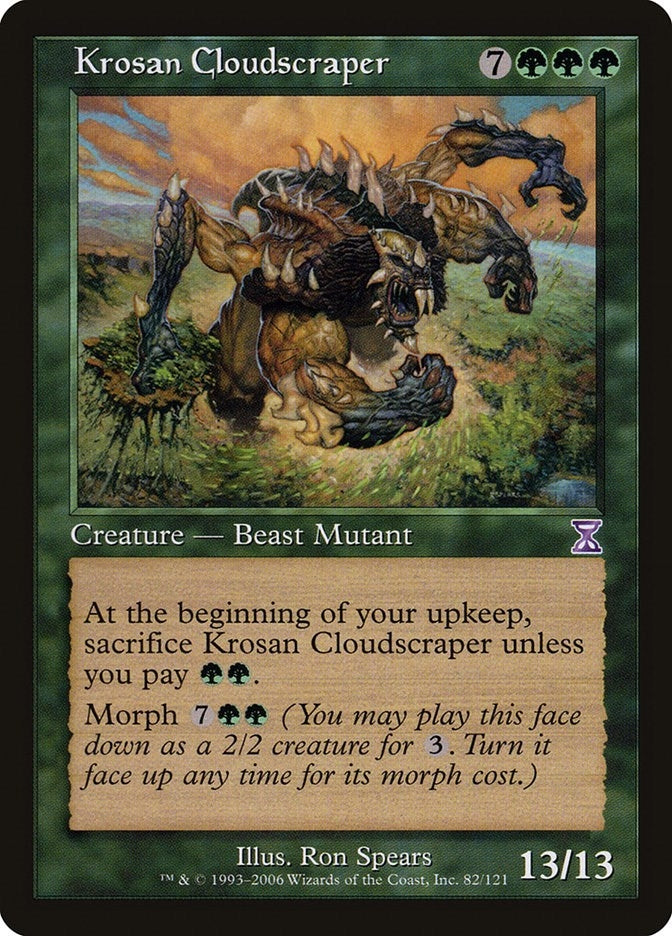 Image for Krosan Cloudscraper (Timeshifted) (82) - Magic: The Gathering