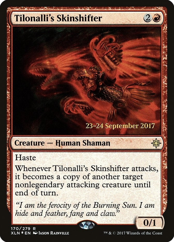 Image for Tilonalli's Skinshifter (Prerelease Cards) (170) - Magic: The Gathering