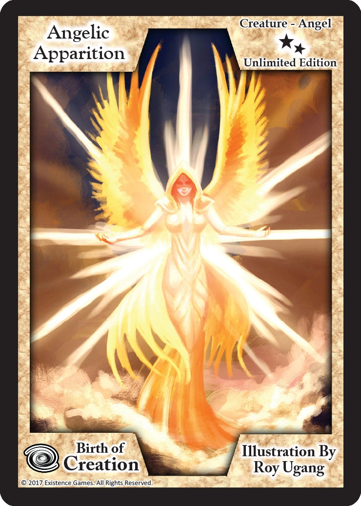 Image for Angelic Apparition (Unlimited Edition) (Birth of Creation) - Exodus TCG