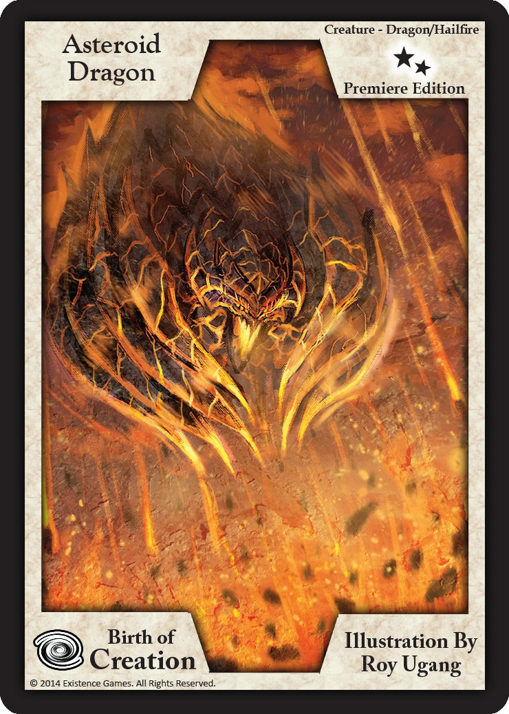Image for Asteroid Dragon (Premiere Edition) (Birth of Creation) - Exodus TCG