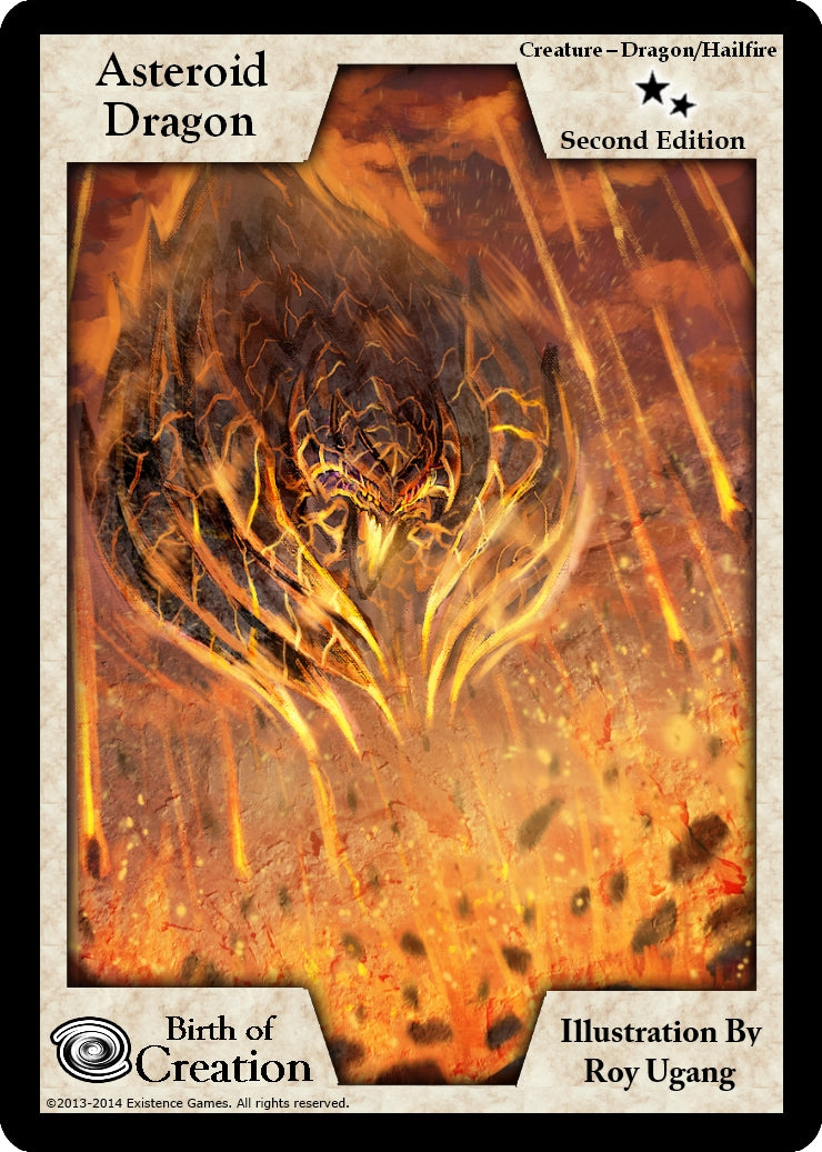 Image for Asteroid Dragon (Second Edition) (Birth of Creation) - Exodus TCG