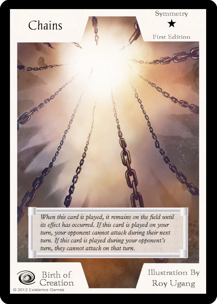 Image for Chains (First Edition) (Birth of Creation) - Exodus TCG