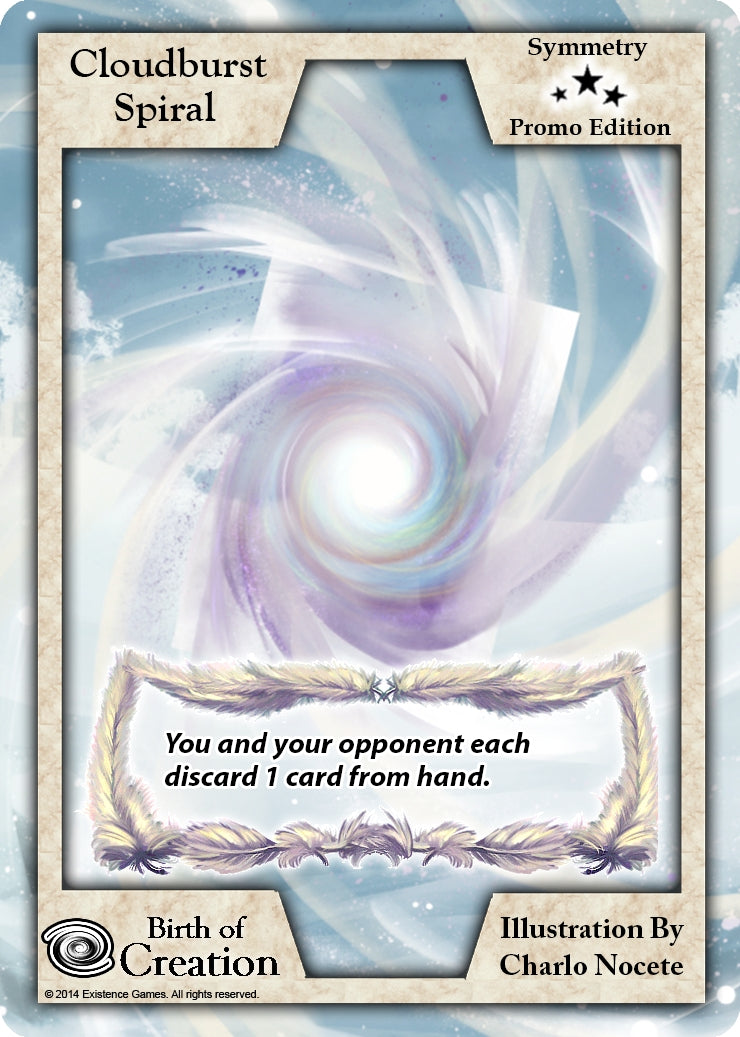Image for Cloudburst Spiral (Promo Edition) (Exodus Promo Cards) - Exodus TCG